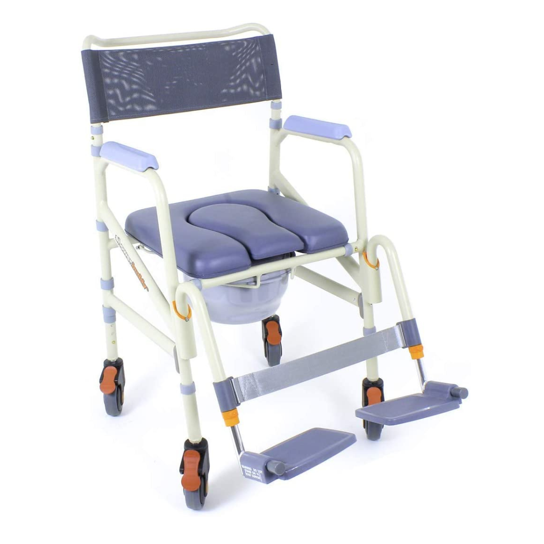 Showerbuddy Lightweight Foldable Roll-in SB7e Shower & Bath Transport Chair - primehubstore.shop Shower Chairs