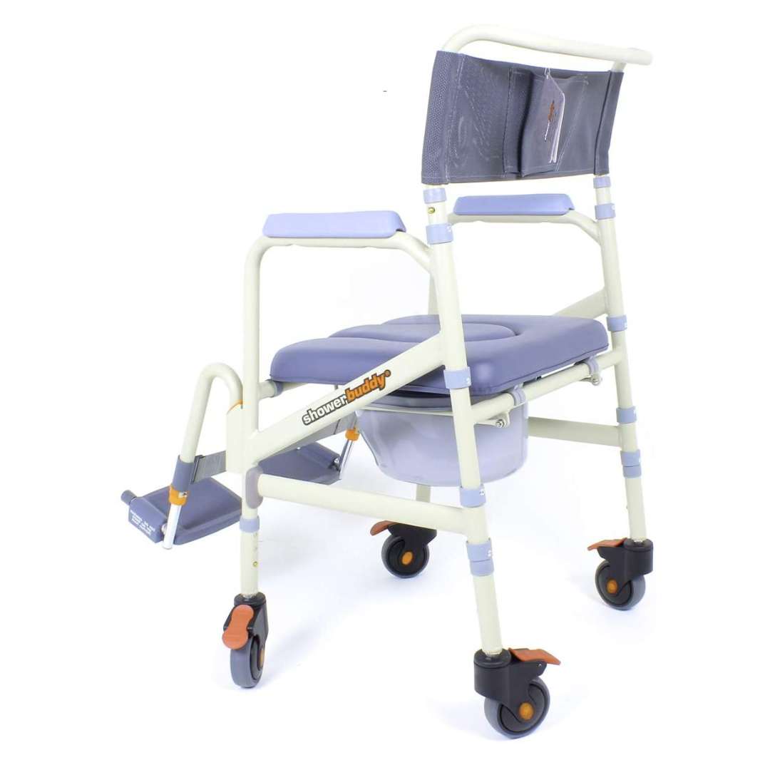 Showerbuddy Lightweight Foldable Roll-in SB7e Shower & Bath Transport Chair - primehubstore.shop Shower Chairs