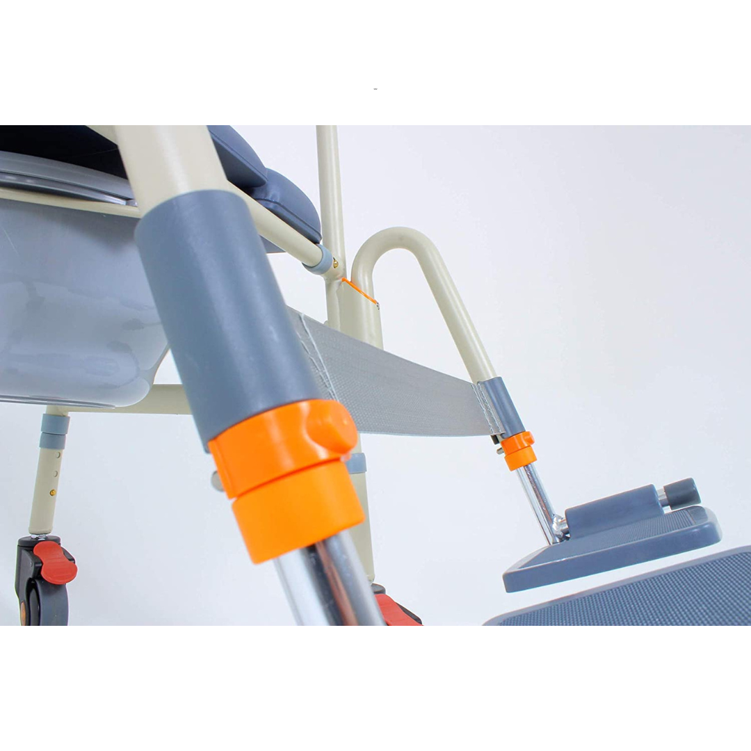 Showerbuddy Lightweight Foldable Roll-in SB7e Shower & Bath Transport Chair - primehubstore.shop Shower Chairs