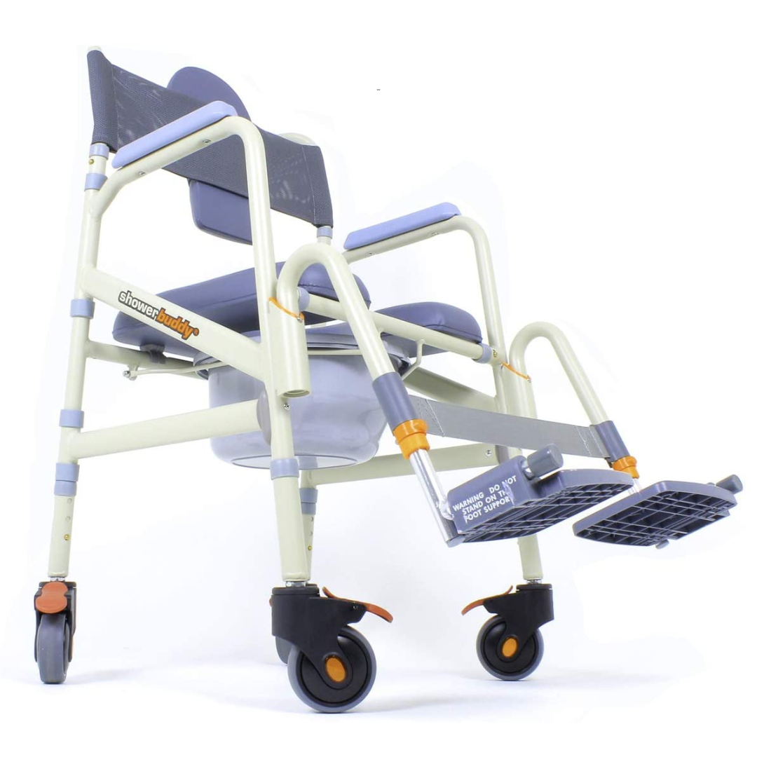 Showerbuddy Lightweight Foldable Roll-in SB7e Shower & Bath Transport Chair - primehubstore.shop Shower Chairs