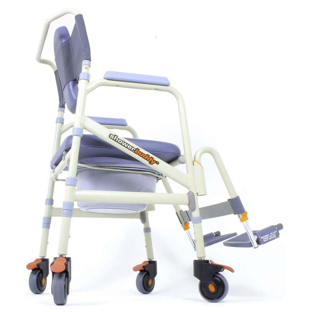 Showerbuddy Lightweight Foldable Roll-in SB7e Shower & Bath Transport Chair - primehubstore.shop Shower Chairs