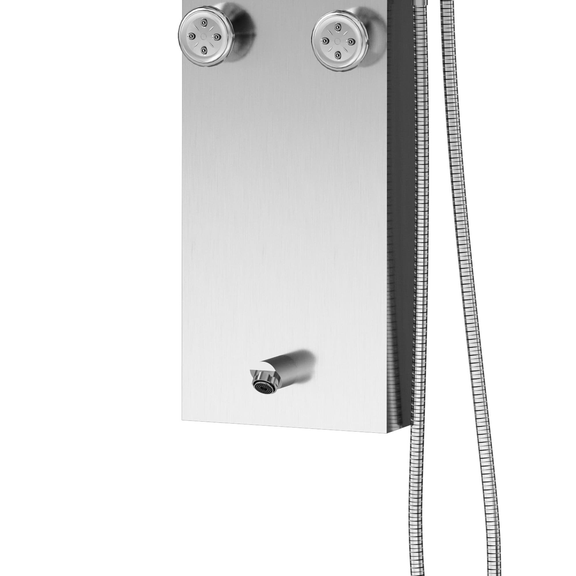 Pulse Monterey ShowerSpa with Six Single-Function Brass Silk Spray Jets - primehubstore.shop Shower Systems