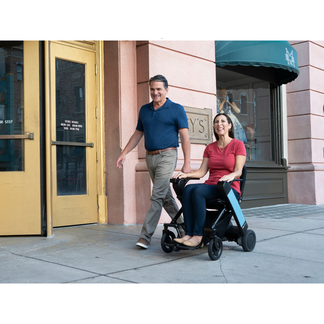 WHILL Model F Travel Power Chair - Foldable and Lightweight - Airline Approved - primehubstore.shop Power Chairs