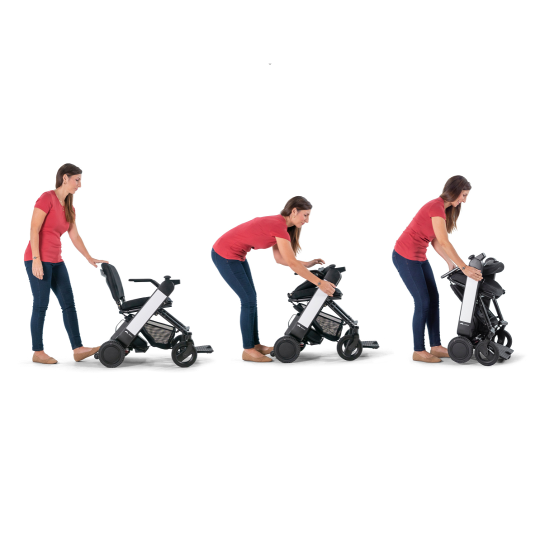 WHILL Model F Travel Power Chair - Foldable and Lightweight - Airline Approved - primehubstore.shop Power Chairs