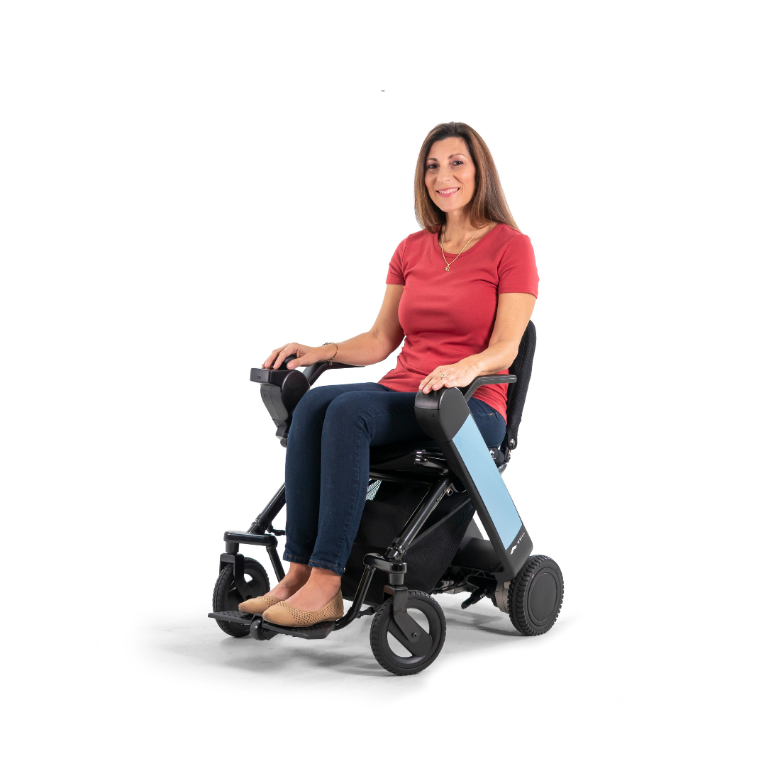 WHILL Model F Travel Power Chair - Foldable and Lightweight - Airline Approved - primehubstore.shop Power Chairs