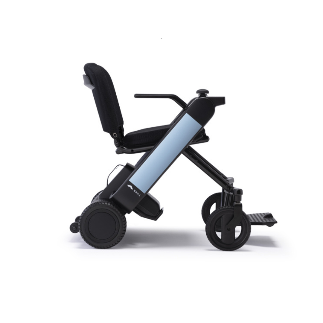 WHILL Model F Travel Power Chair - Foldable and Lightweight - Airline Approved - primehubstore.shop Power Chairs