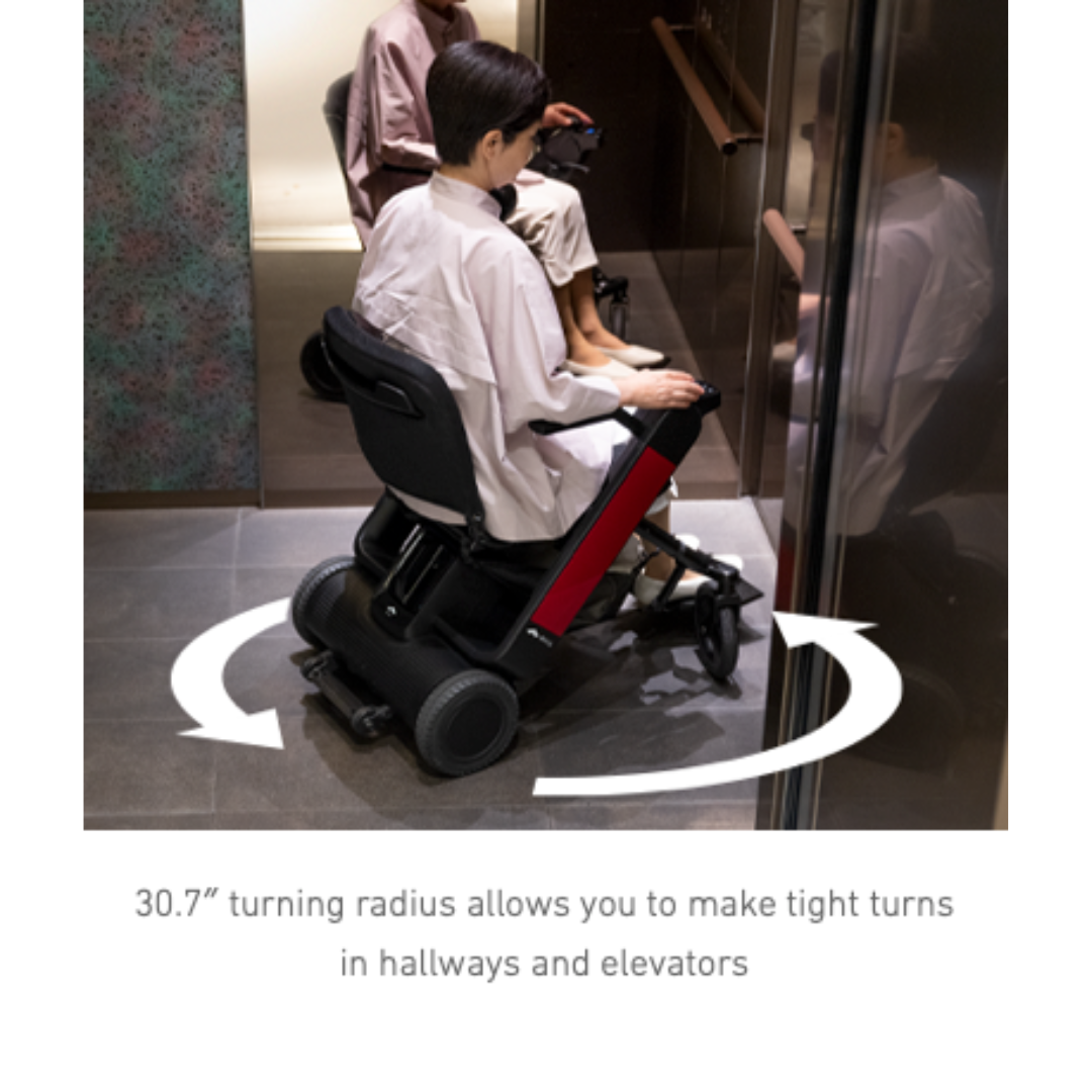 WHILL Model F Travel Power Chair - Foldable and Lightweight - Airline Approved - primehubstore.shop Power Chairs