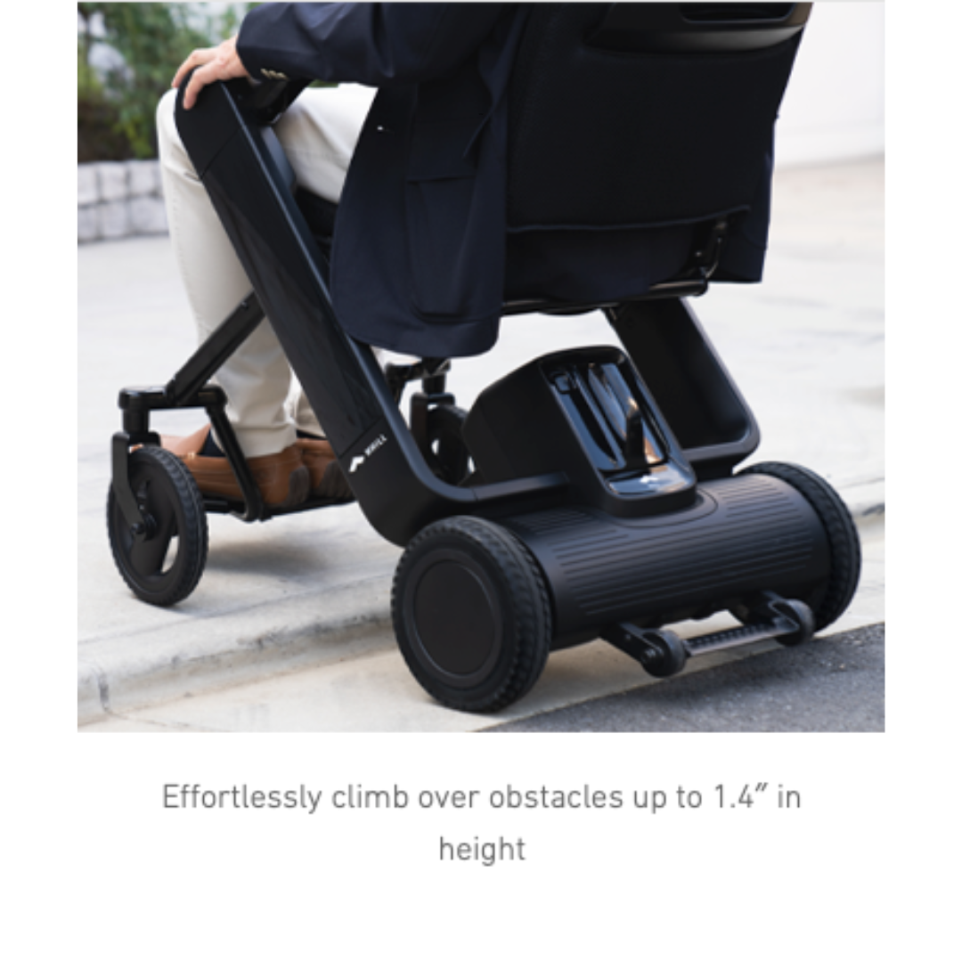 WHILL Model F Travel Power Chair - Foldable and Lightweight - Airline Approved - primehubstore.shop Power Chairs