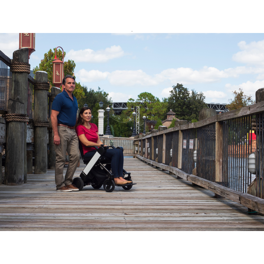 WHILL Model F Travel Power Chair - Foldable and Lightweight - Airline Approved - primehubstore.shop Power Chairs