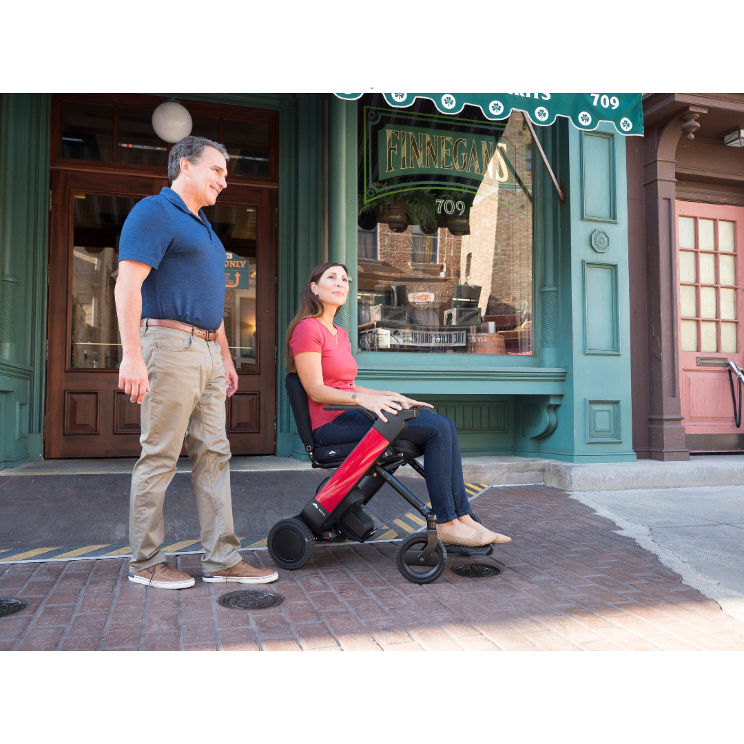 WHILL Model F Travel Power Chair - Foldable and Lightweight - Airline Approved - primehubstore.shop Power Chairs