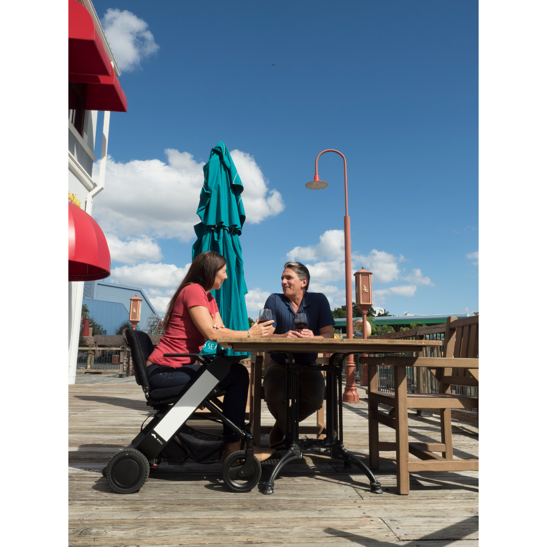 WHILL Model F Travel Power Chair - Foldable and Lightweight - Airline Approved - primehubstore.shop Power Chairs